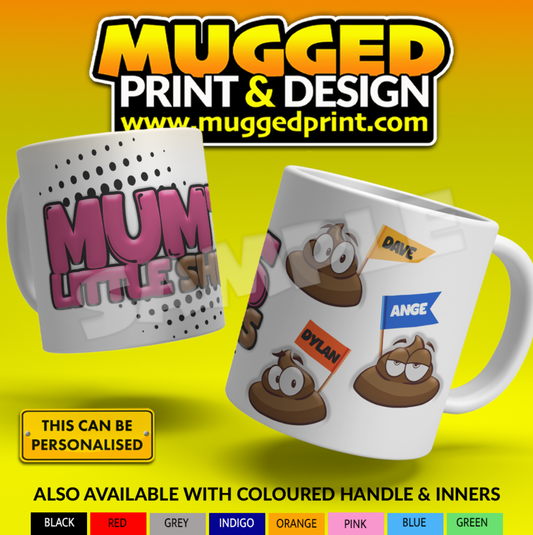 Mums Little Sh*ts Mug *PERSONALISED*
