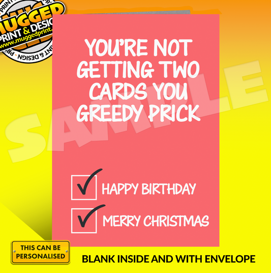 Birthday Card *PERSONALISED*