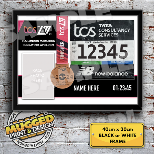 A3* Marathon Medal Prints *PERSONALISED*
