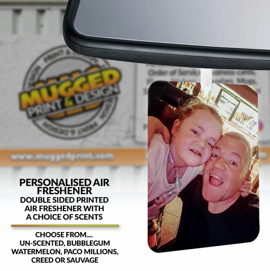 3 x Air Fresheners *PERSONALISED*