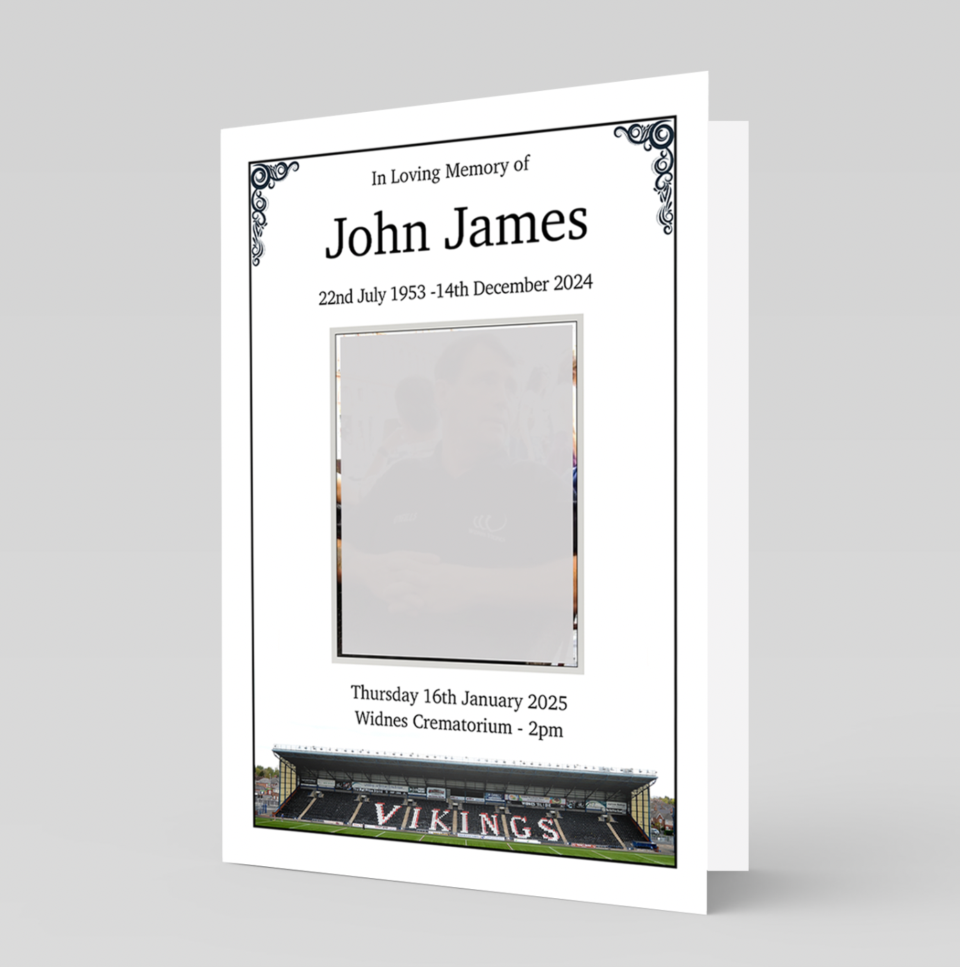 Order of Service Booklets
