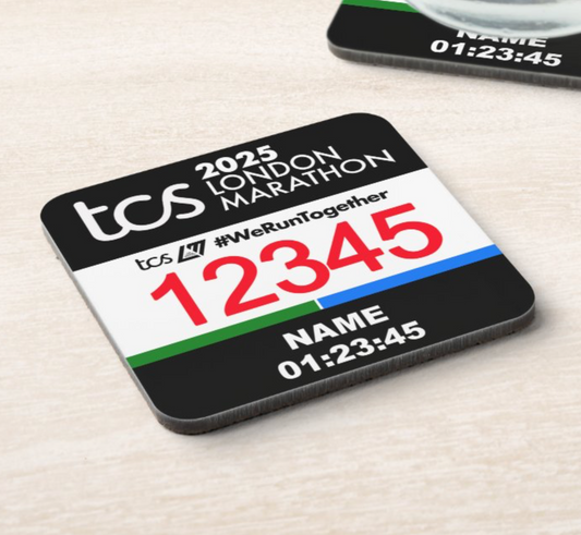 2025 London Marathon Coaster *PERSONALISED*