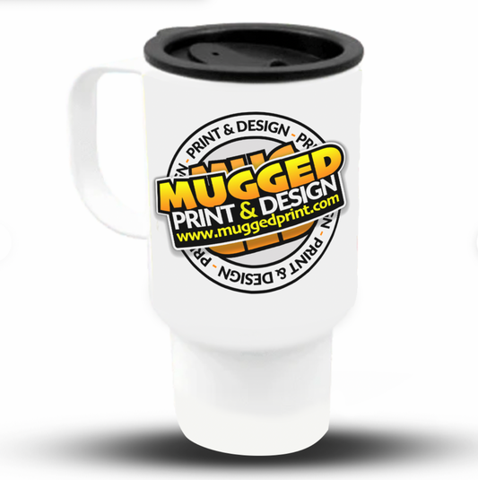 14 oz Plastic Travel Mug *PERSONALISED*