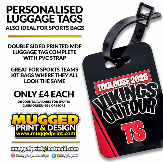 Luggage tag *PERSONALISED*