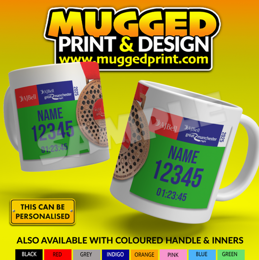 2025 Manchester Great Half Marathon Mug *PERSONALISED*