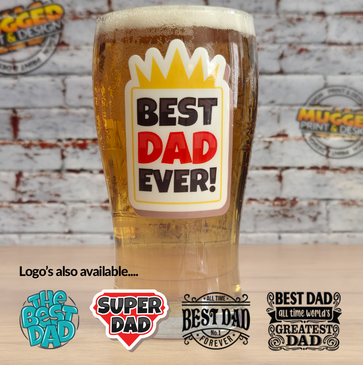 Fathers Day Pint Glass