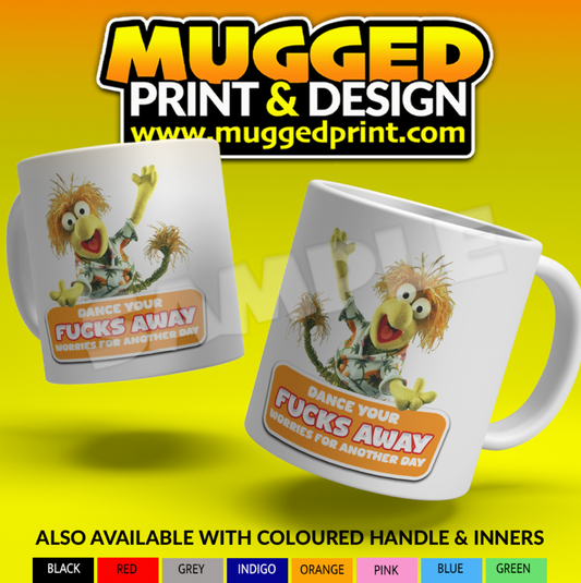 Dance Your F**ks Away - Fraggle Rock Mug