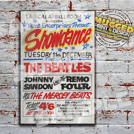The Beatles at La Scala - Runcorn Replica Sign