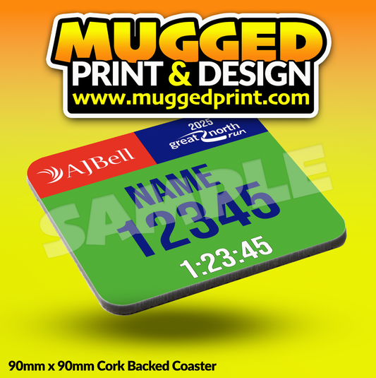 2025 Great North Run (GNR) Coaster PERSONALISED