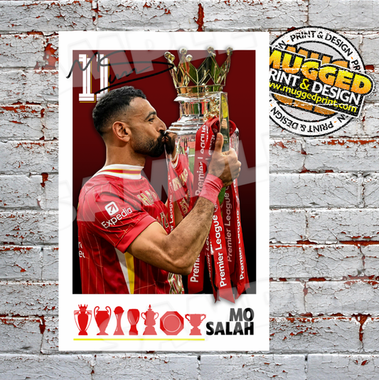 Aluminium Liverpool FC - Mo Salah Sign