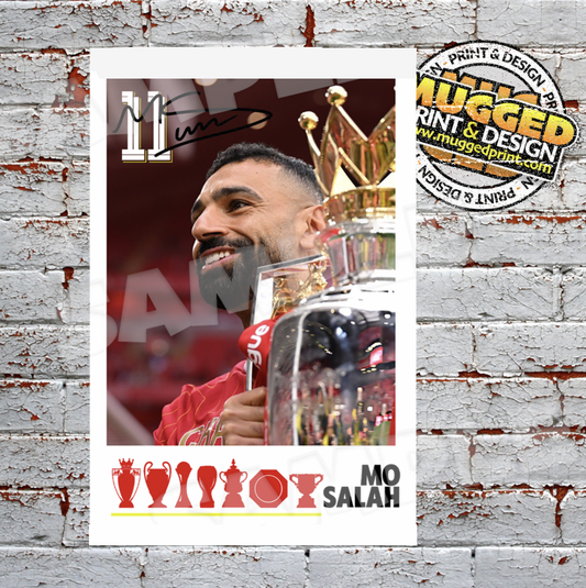 Aluminium Liverpool FC - Mo Salah Sign