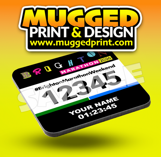 2026 Brighton Marathon Coaster PERSONALISED
