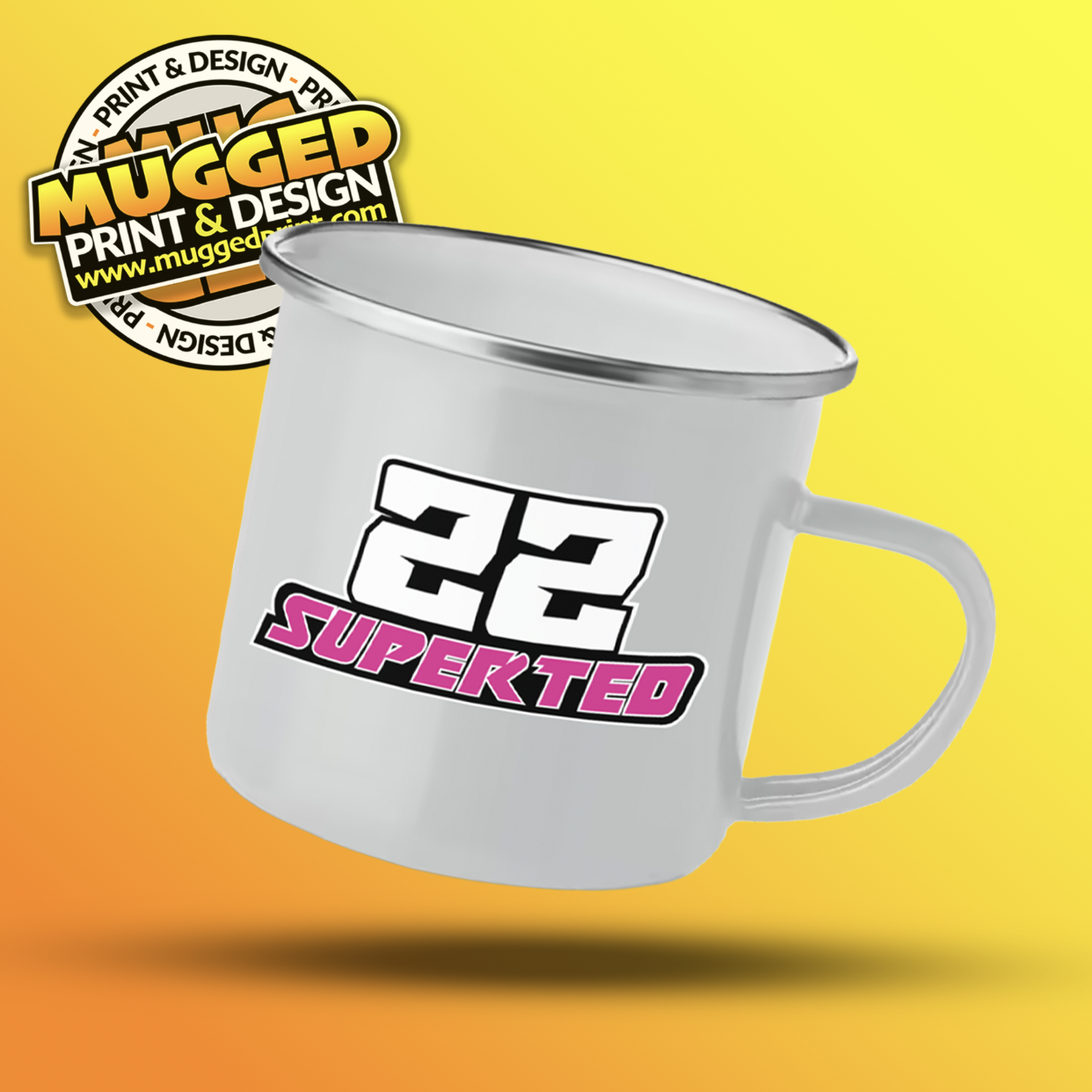 ST22 Enamel Camping Mug