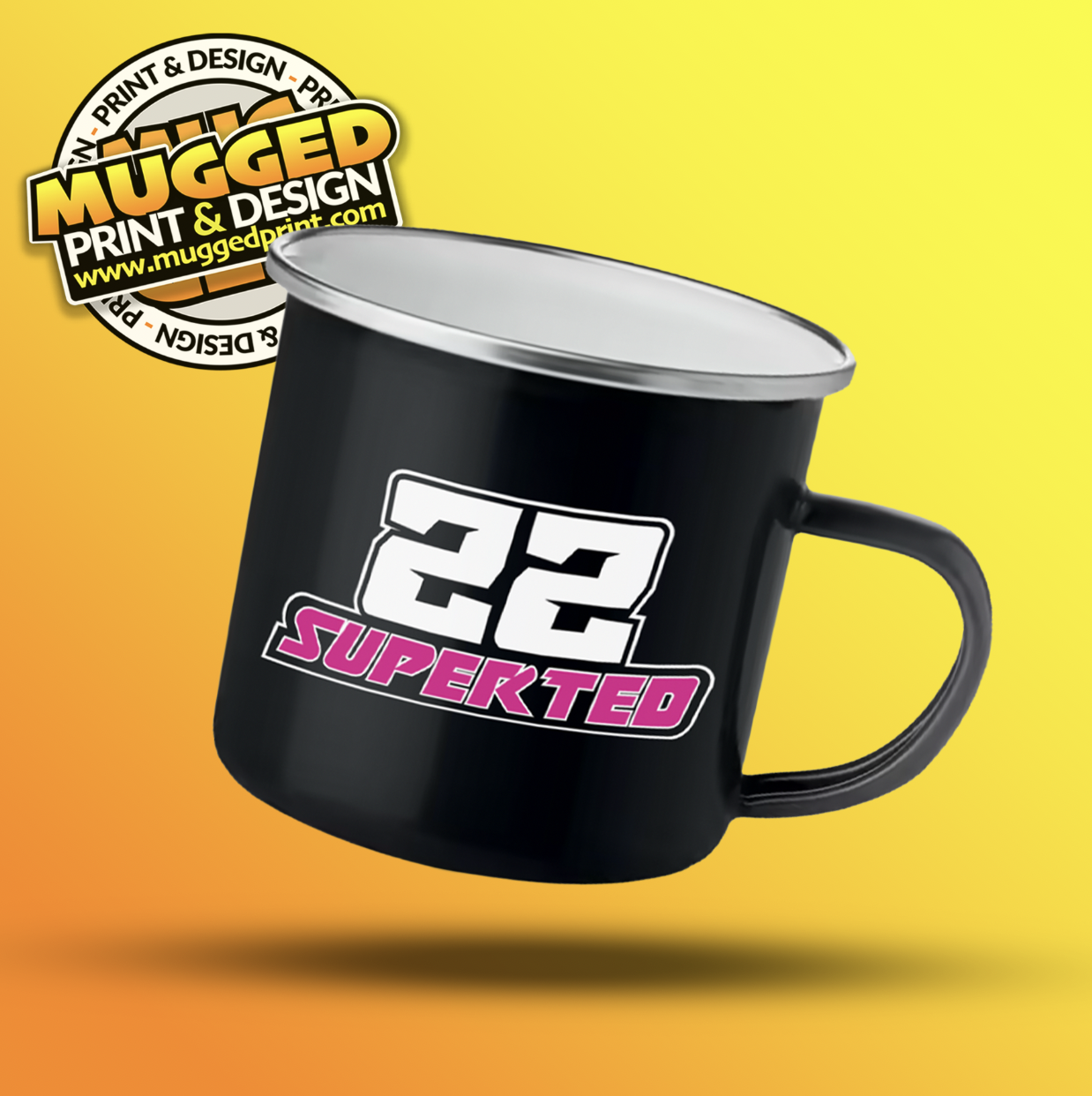 ST22 Enamel Camping Mug