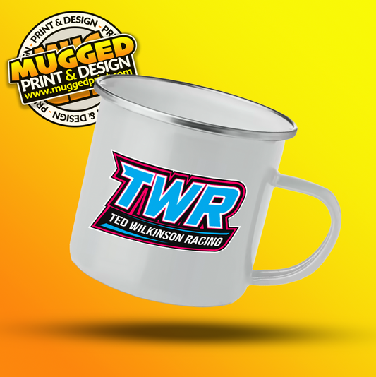 TWR Enamel Camping Mug