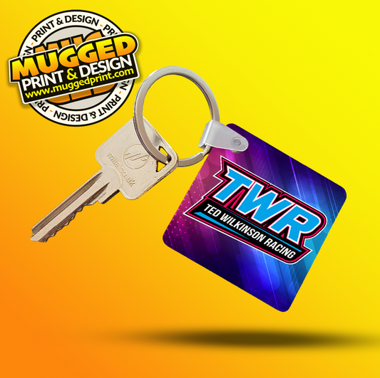 TWR MDF Double Sided Keyring