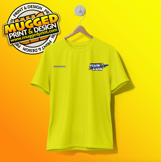 Run with Con Sports Tee - Childs Ages 3-12