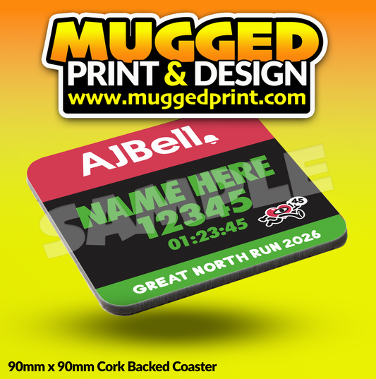 2026 Great North Run (GNR) Coaster PERSONALISED