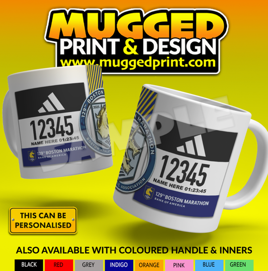 2025 Boston Marathon Mug *PERSONALISED*