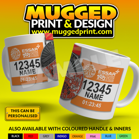 2025 Chester Half Marathon Mug *PERSONALISED*