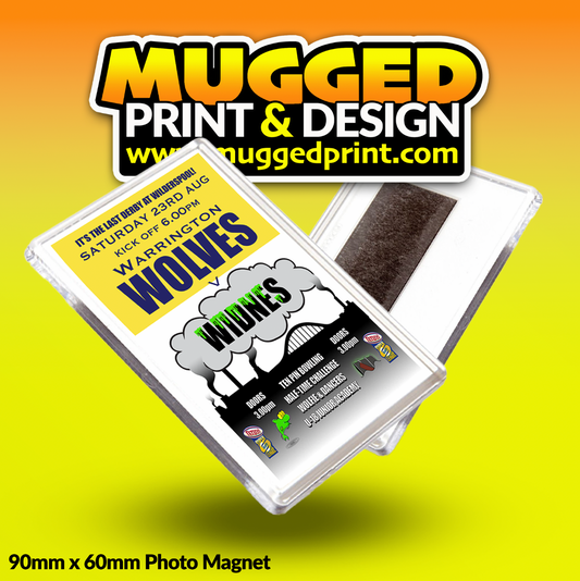 Widnes Rugby League Posters Magnet